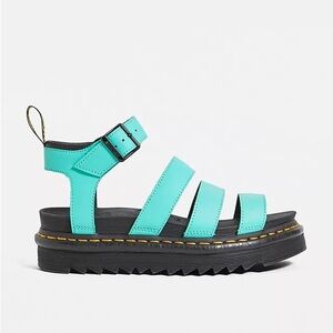 Dr. Martens Teal Blaire Sandals